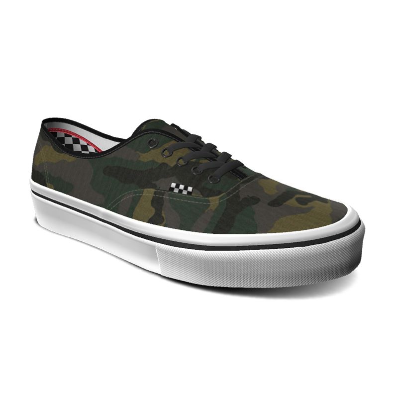 Vans Authentic Skateschuhe Damen Camouflage | Österreich-CMZ081364