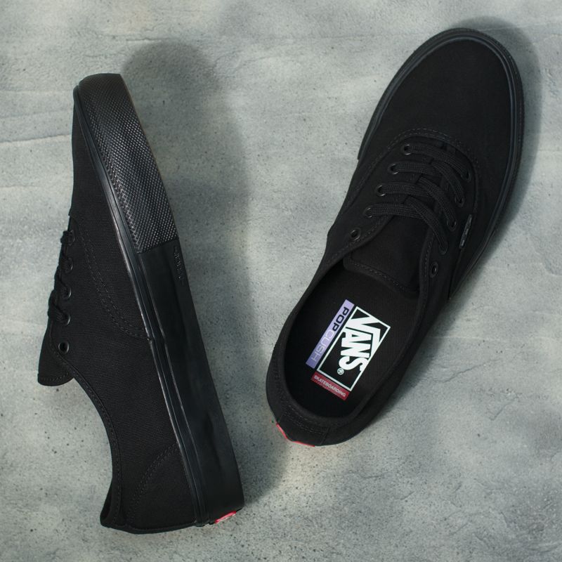 Vans Authentic Skateschuhe Damen Schwarz | Österreich-NBX290368