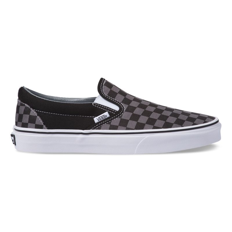 Vans Checkerboard Halbschuhe Herren Schwarz | Österreich-JND608917