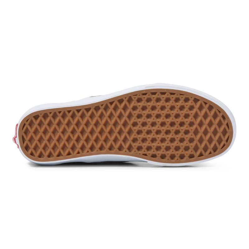 Vans Checkerboard Klassische Halbschuhe Herren Khaki/White | Österreich-LMP427539