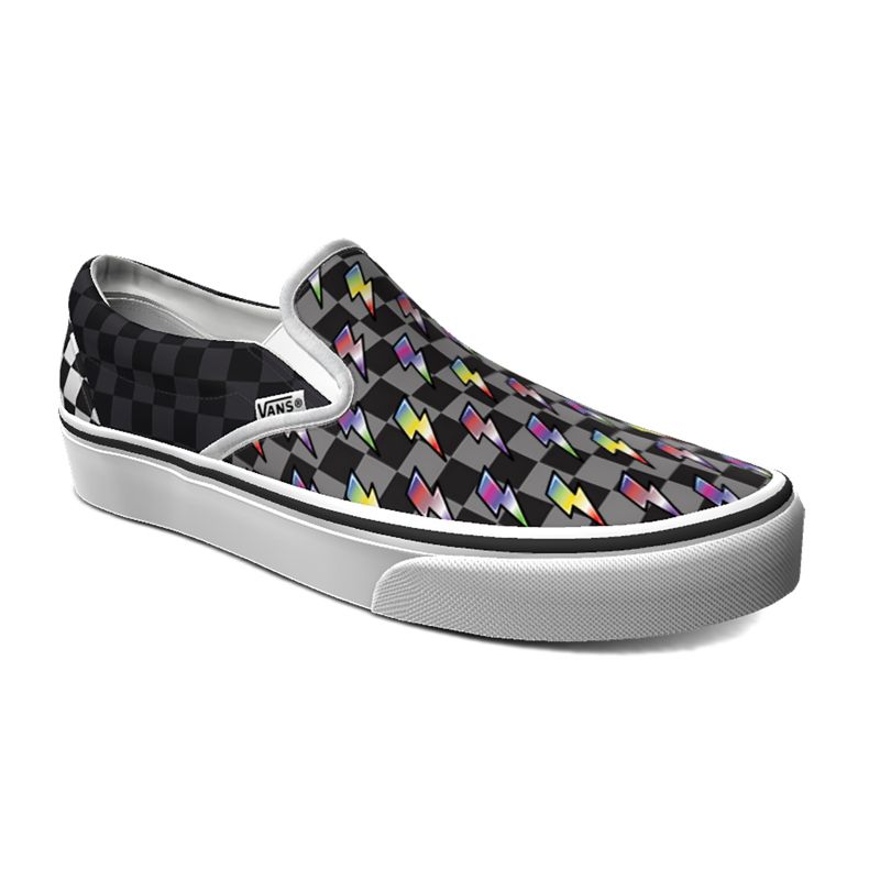 Vans Checkerboard Lightning Halbschuhe Herren Mehrfarbig | Österreich-CLW270356