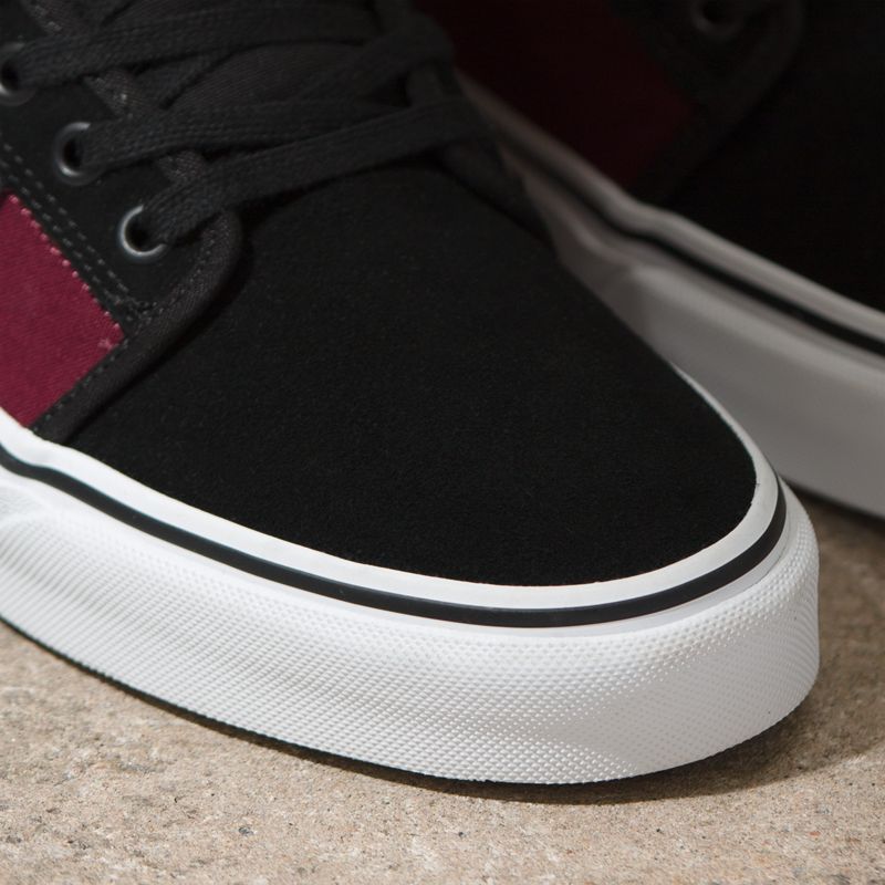 Vans Chukka Low Skateschuhe Herren Burgundy/Black | Österreich-BGV312750