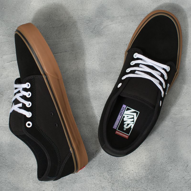 Vans Chukka Low Skateschuhe Herren Schwarz | Österreich-BTD582167