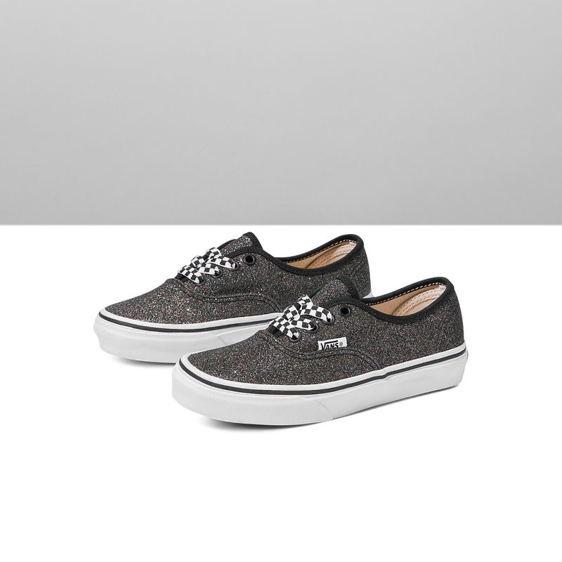 Vans Glitter Authentic Sneakers Kinder Grau | Österreich-ERU837942