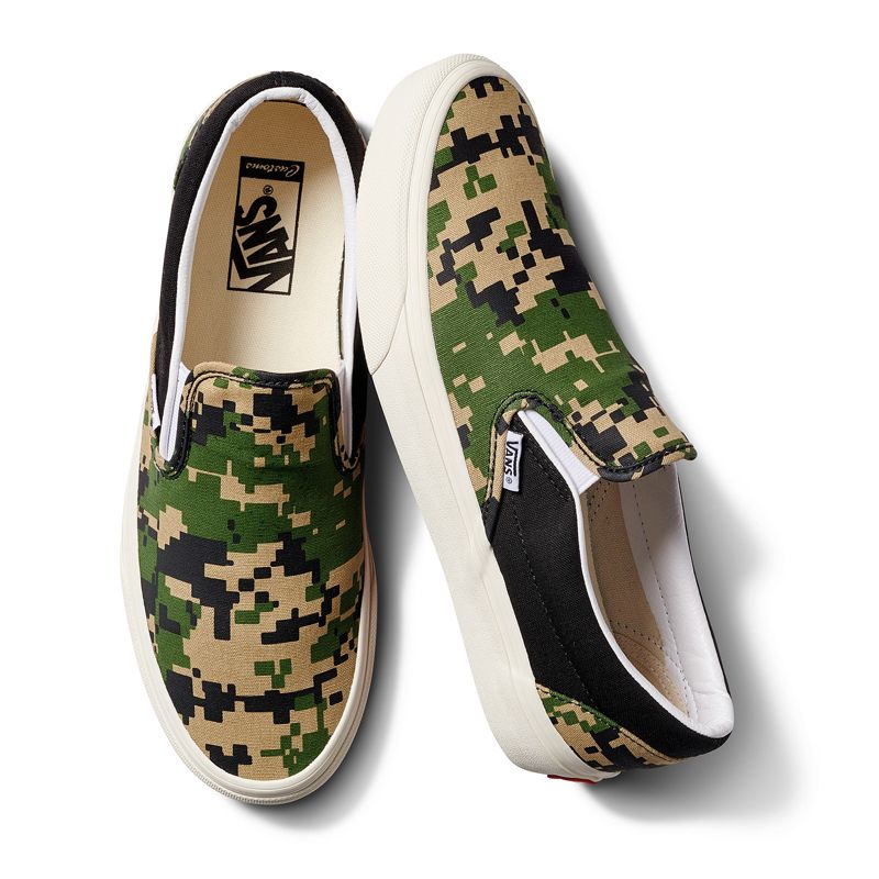 Vans Klassische Halbschuhe Herren Camouflage | Österreich-WGD806943