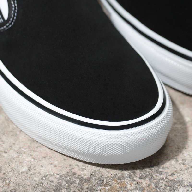 Vans Klassische Skateschuhe Damen Black/White | Österreich-PCR185309