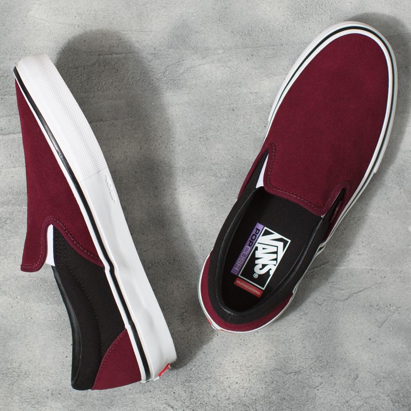 Vans Klassische Skateschuhe Damen Burgundy/Black | Österreich-PRY062518