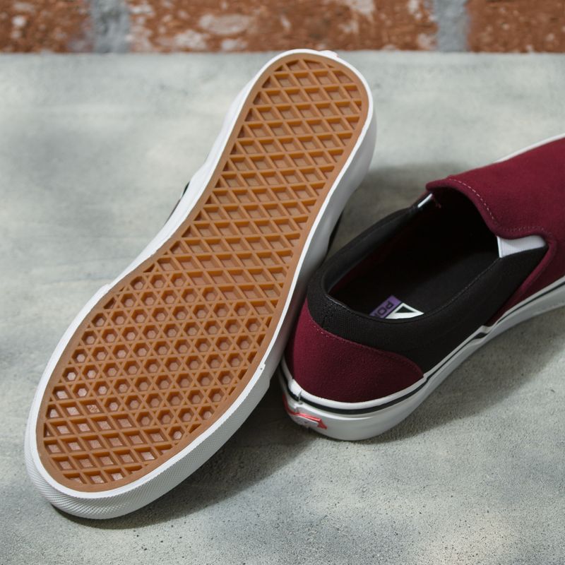 Vans Klassische Skateschuhe Damen Burgundy/Black | Österreich-PRY062518