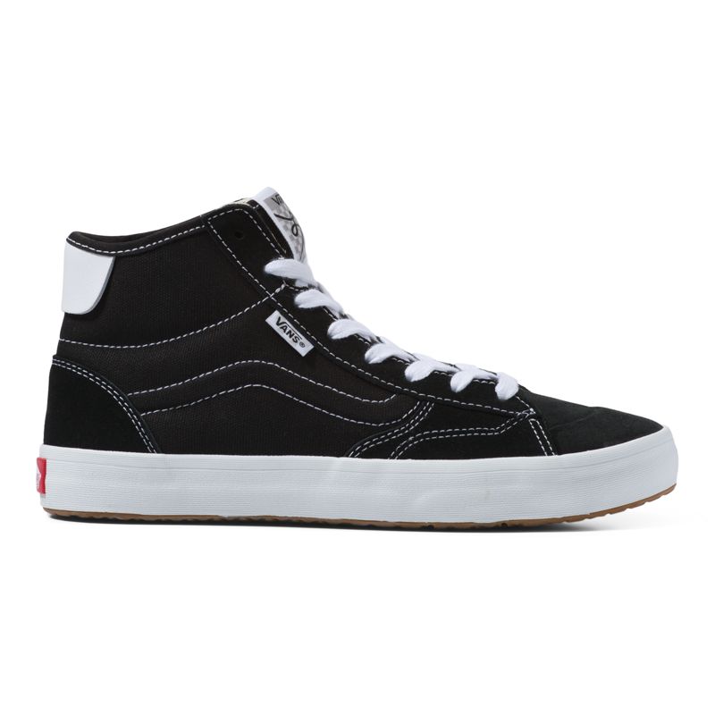 Vans The Lizzie Skateschuhe Damen Black/White | Österreich-WFD856293