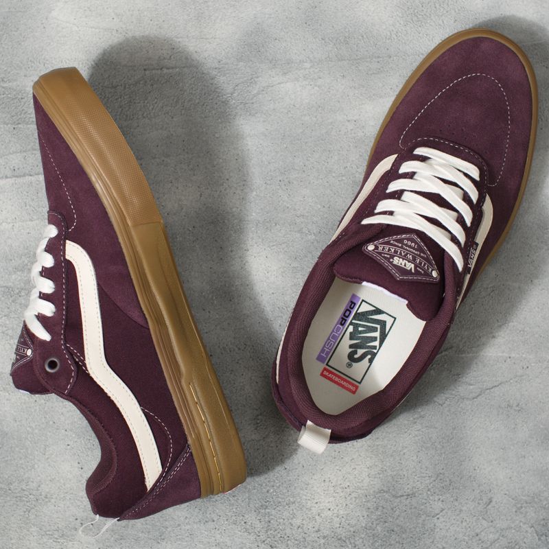 Vans Wildleder Gum Kyle Walker Skateschuhe Herren Bordeaux | Österreich-VKU463215