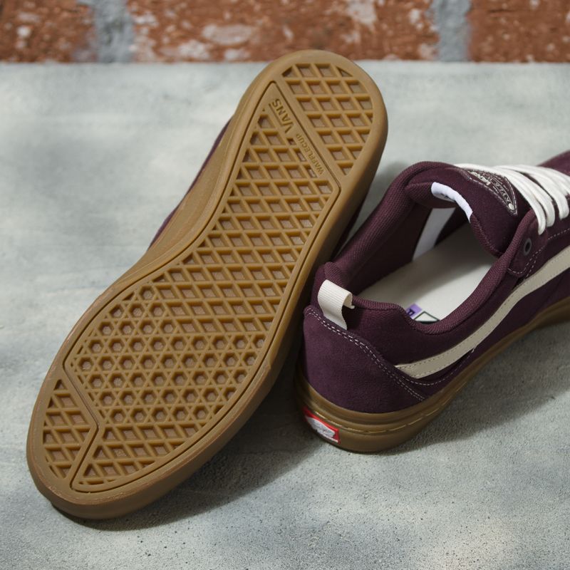 Vans Wildleder Gum Kyle Walker Skateschuhe Herren Bordeaux | Österreich-VKU463215