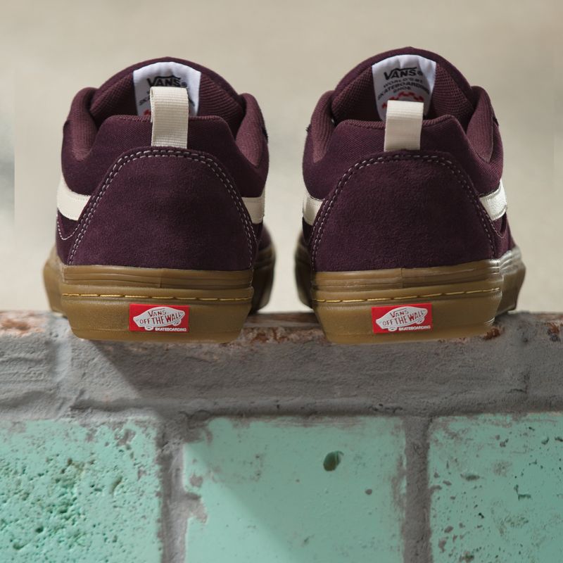 Vans Wildleder Gum Kyle Walker Skateschuhe Herren Bordeaux | Österreich-VKU463215