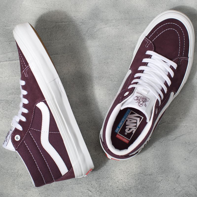 Vans Wrapped Skateschuhe Damen Bordeaux | Österreich-UCJ496853