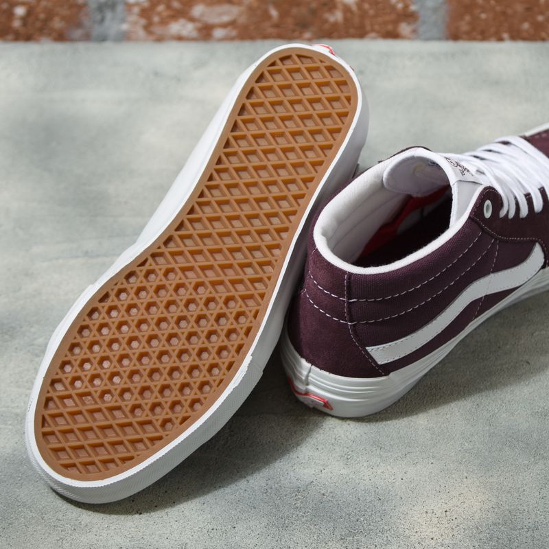 Vans Wrapped Skateschuhe Damen Bordeaux | Österreich-UCJ496853