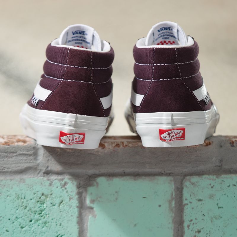 Vans Wrapped Skateschuhe Damen Bordeaux | Österreich-UCJ496853