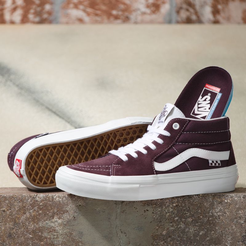 Vans Wrapped Skateschuhe Damen Bordeaux | Österreich-UCJ496853