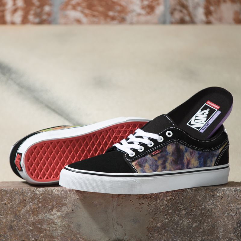 Vans Chukka Low Skateschuhe Damen Black/Multicolor | Österreich-SBN102849