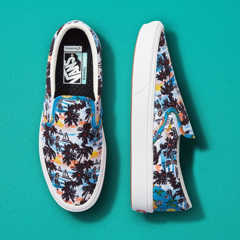 Vans ComfyCush Aloha Halbschuhe Herren Mehrfarbig | Österreich-EBP072913