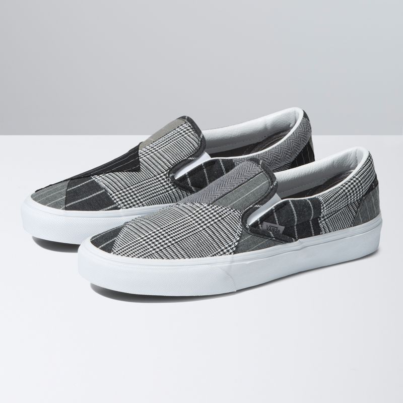 Vans Klassische Patchwork Halbschuhe Herren Grau | Österreich-FAB253417