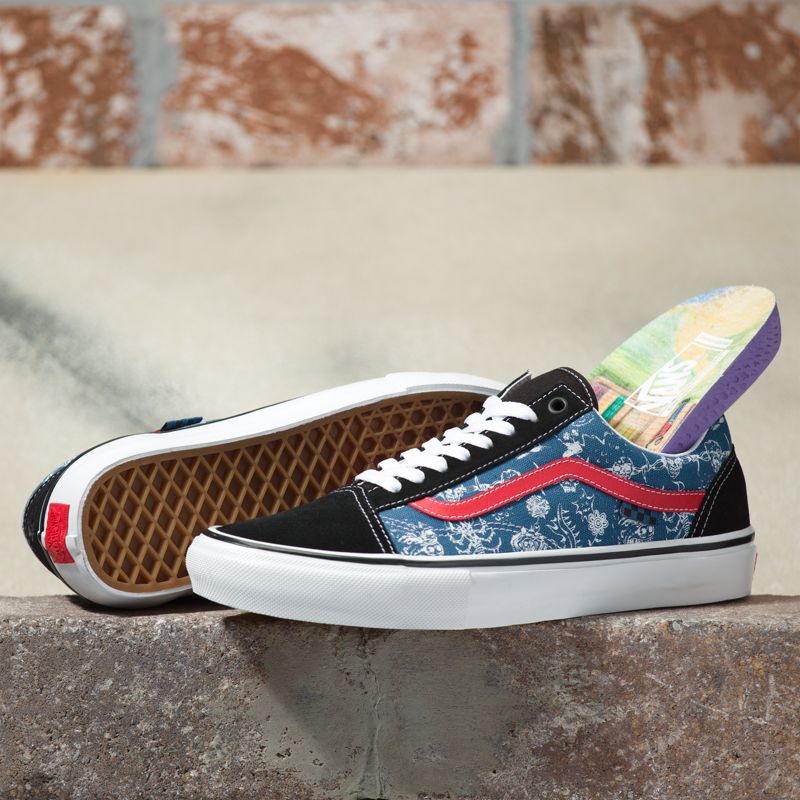 Vans Mike Gigliotti Skateschuhe Damen Black/Blue | Österreich-RMJ816594