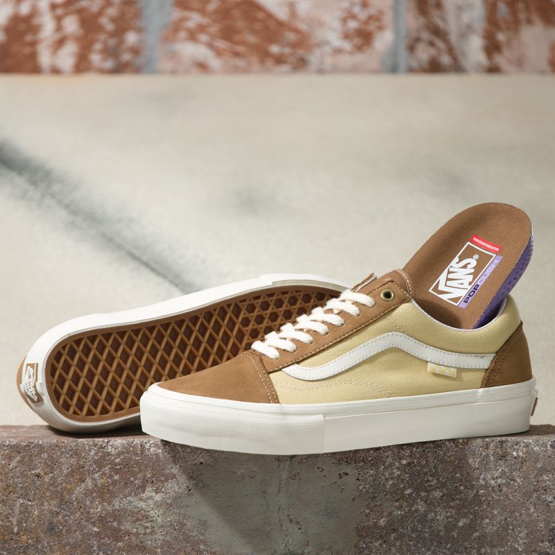 Vans Old Skool Skateschuhe Damen Braun | Österreich-JPE598647