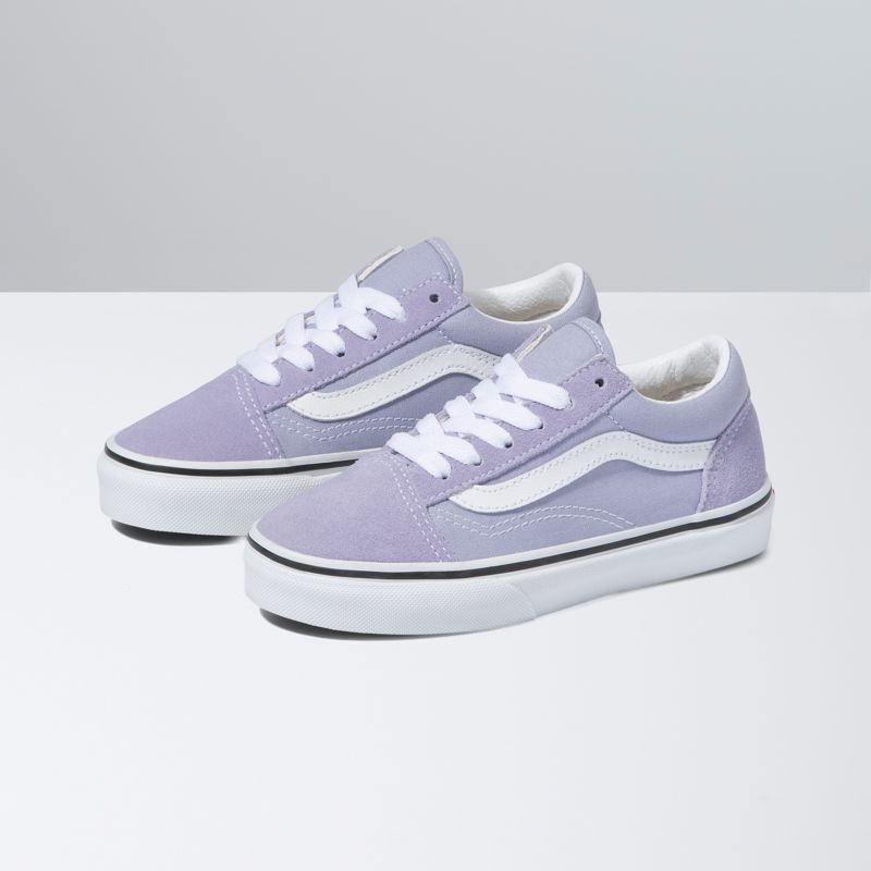 Vans Old Skool Sneakers Kinder Lavender/White | Österreich-RJT904635