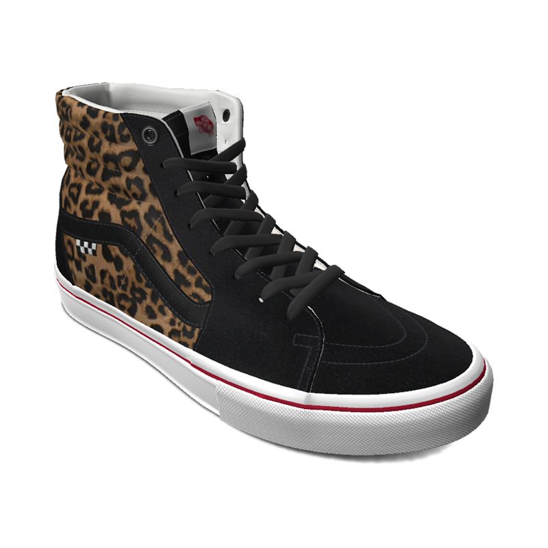 Vans Sk8-Hi Skateschuhe Damen Leopard | Österreich-NSU176480