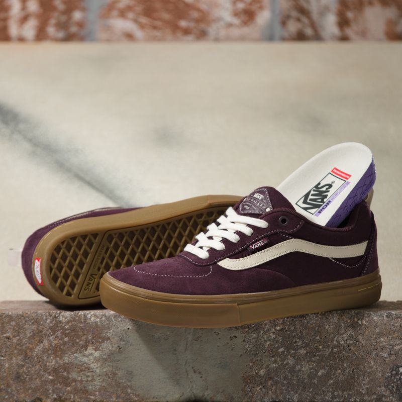 Vans Wildleder Gum Kyle Walker Skateschuhe Herren Bordeaux | Österreich-VKU463215